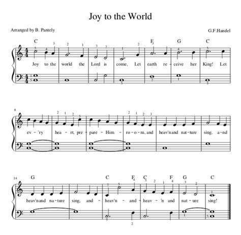 Piano Music Sheets Ode To Joy Easy Version For Beginners Piano ...