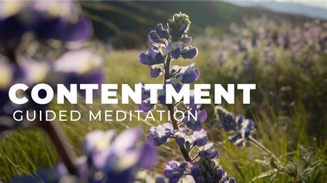 Contentment Guided Christian Meditation | Contentment In Life - YouTube