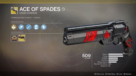 How-to Get Ace of Spades – Quest Steps Guide (Exotic Hand Cannon ...