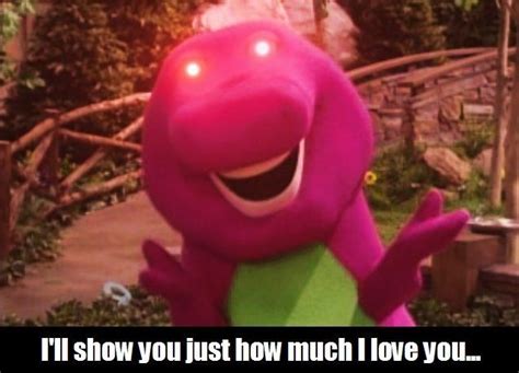 10 Barney Memes That Show How Scary He Is | SayingImages.com in 2020 ...