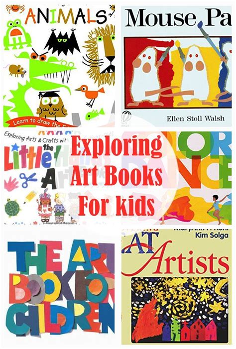 Exploring Art Books For Kids | Art books for kids, Book art ...