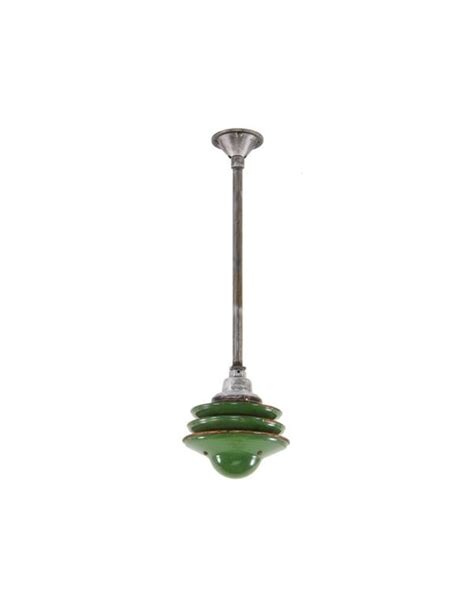 Green Porcelain Enameled Light Fixtures - Lighting - Products