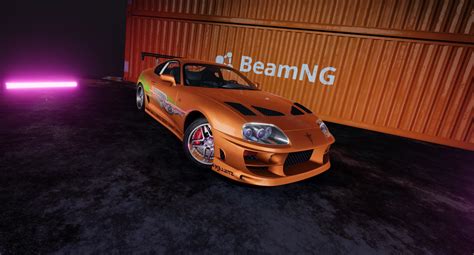 Toyota Supra MK4 - 2 Fast 2 Furious Updated - BeamNG.drive