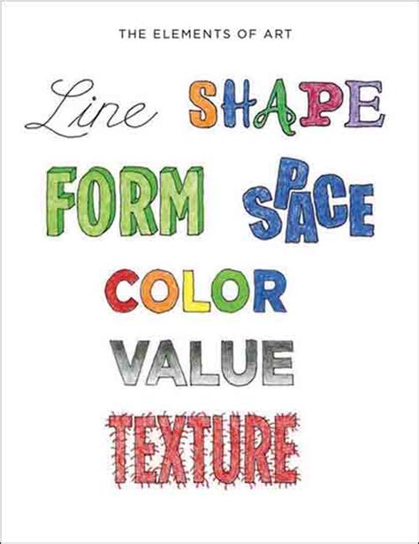 Elements of Art Worksheet