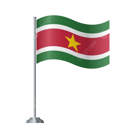 Suriname Flag, Suriname, Flag, Suriname Day PNG and Vector with ...