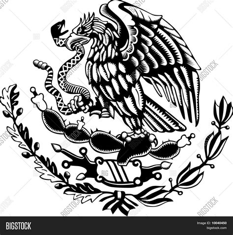 Vector y foto Escudo Mexicano (prueba gratis) | Bigstock