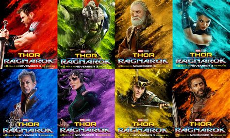 New THOR: RAGNAROK character posters!... - Avengers Universe