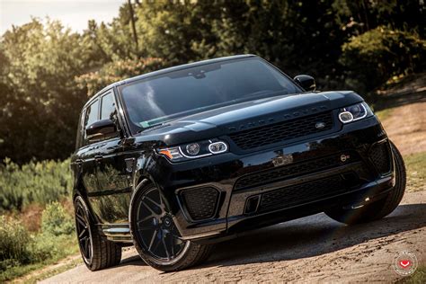 King of SUVs: Black Range Rover Sport Rocking a Set of Forged VPS ...