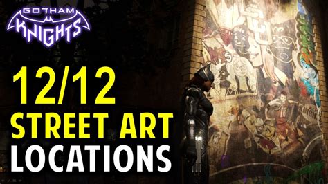 All 12 Street Art Mural Locations in Gotham City | Gotham Knights ...