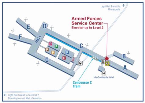 Msp Airport Parking Map