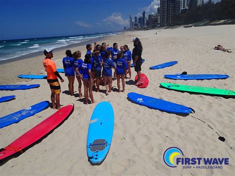 Surfboard Hire Gold Coast: KIDS SURFING LESSONS