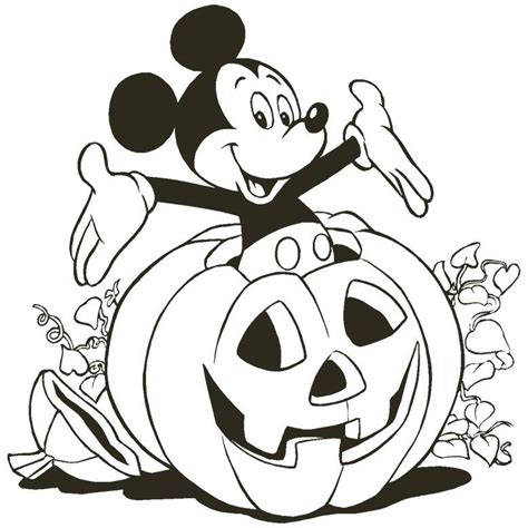 Free Disney Halloween Coloring Pages - Lovebugs and Postcards | Free ...