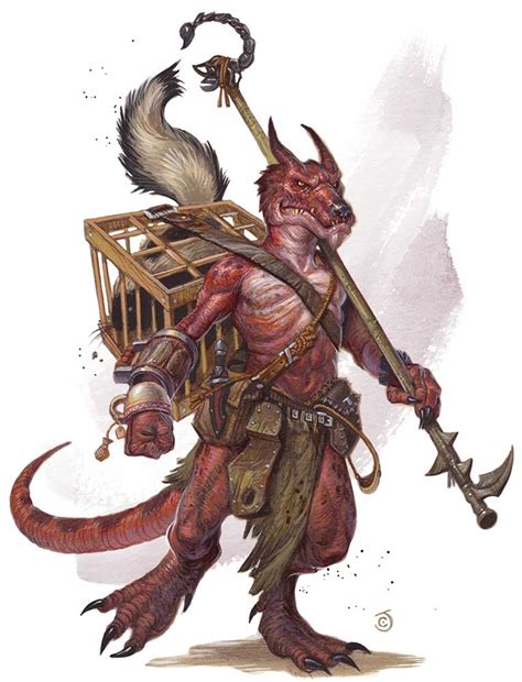 Kobold d&d, Dungeons and dragons, Concept art characters