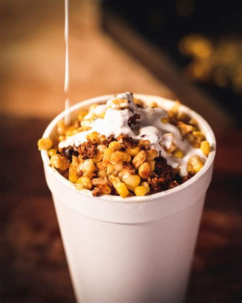 My Favorite Chorizo Corn in a Cup - Kitchen Wrangler | Melissa Guerra