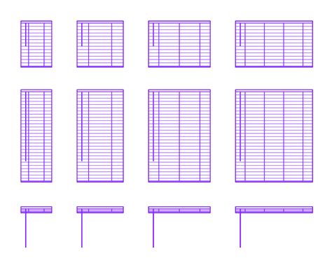 Window Blinds & Shades Dimensions & Drawings | Dimensions.com