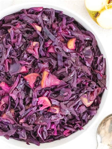 Braised Red Cabbage - The Plant Based School