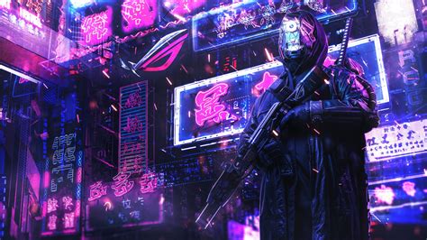 Purple Cyberpunk Wallpapers - Top Free Purple Cyberpunk Backgrounds ...