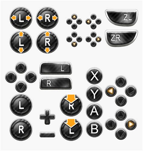 Nintendo Switch Button Icons, HD Png Download | Nintendo switch ...