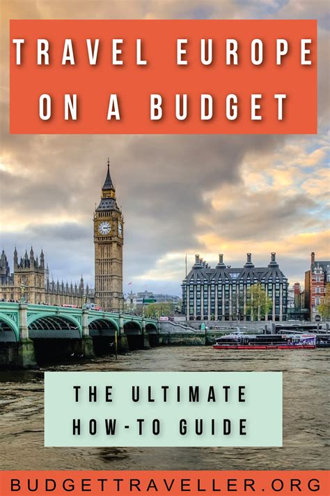 The ultimate guide to budget travel, Europe edition: the very best 75 ...