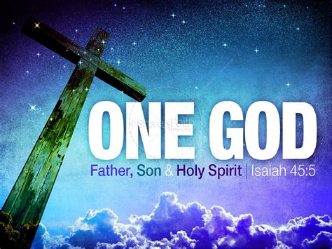 ShareFaith Media » One God PowerPoint Sermon – ShareFaith Media