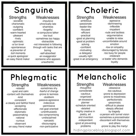 Discover the 4 Temperaments