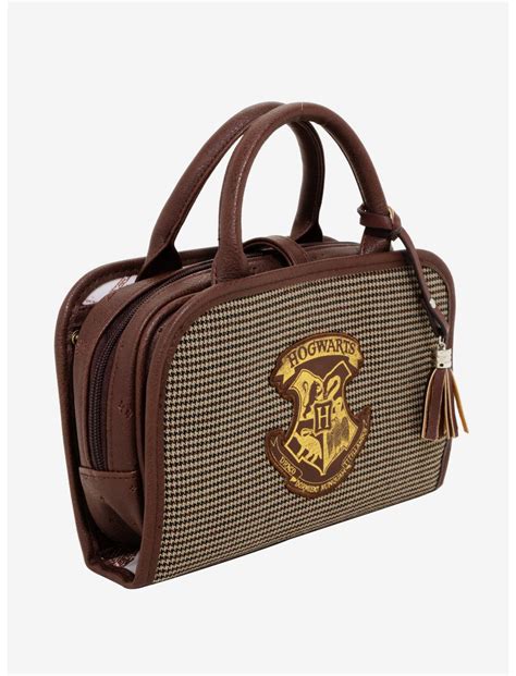 Harry Potter Hogwarts Houndstooth Makeup Bag Set | BoxLunch