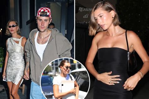 Hailey Bieber's 'common pregnancy signals' are matched by 'macho ...