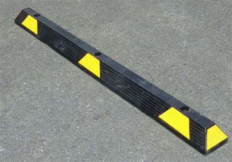 Traffi-Tec® Rubber Car Park Wheelstops | Total Tactilez NZ