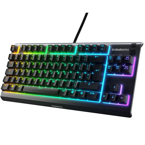 Buy SteelSeries Apex 3 TKL - RGB Gaming Keyboard - Tenkeyless Compact ...