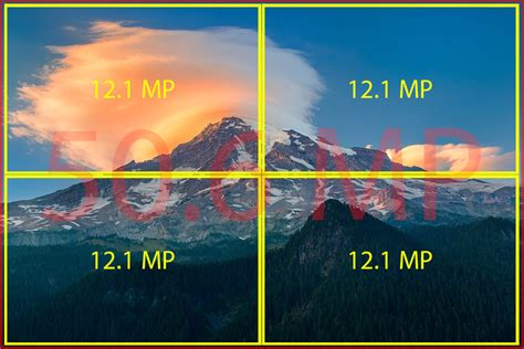 If sensor resolution numbers increase significantly from 12.1 MP to 50. ...