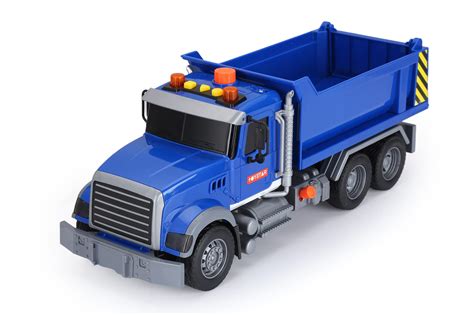 Buy haomsj Big Dump Truck Toy Light Up & Moveable Lifting Back Garbage ...