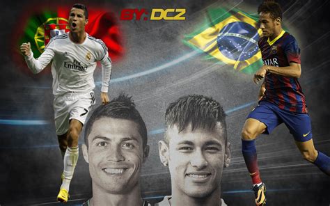 Messi Ronaldo Neymar Wallpapers - Wallpaper Cave