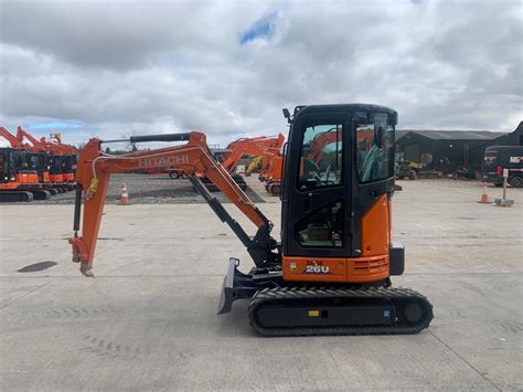 NEW UNUSED HITACHI ZX26U For Sale - MG Plant & Machinery Sales LTD