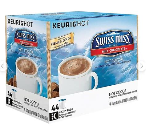 Swiss Miss Chocolate Milk Hot Cocoa-Single Serve Portion K-Cups