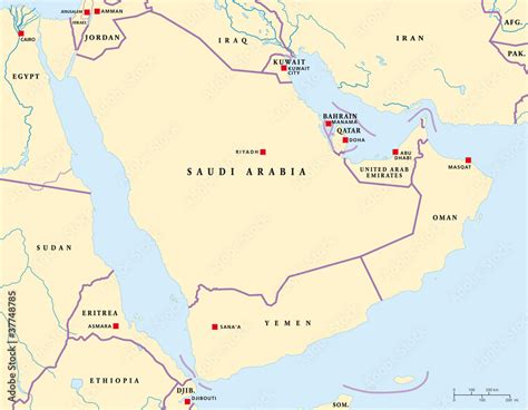 leyendo Lo encontré Sur oeste arabian peninsula map Previsión ...