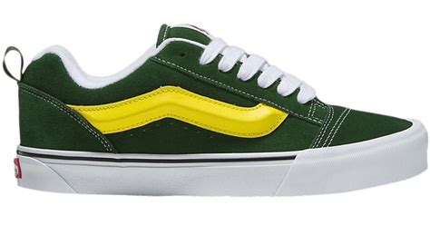 Vans Knu-skool 'green Yellow' for Men | Lyst