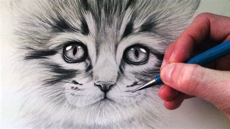 How to Draw a Kitten - YouTube