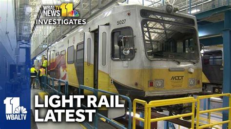 MTA says Light Rail to be restored 'soon' - YouTube