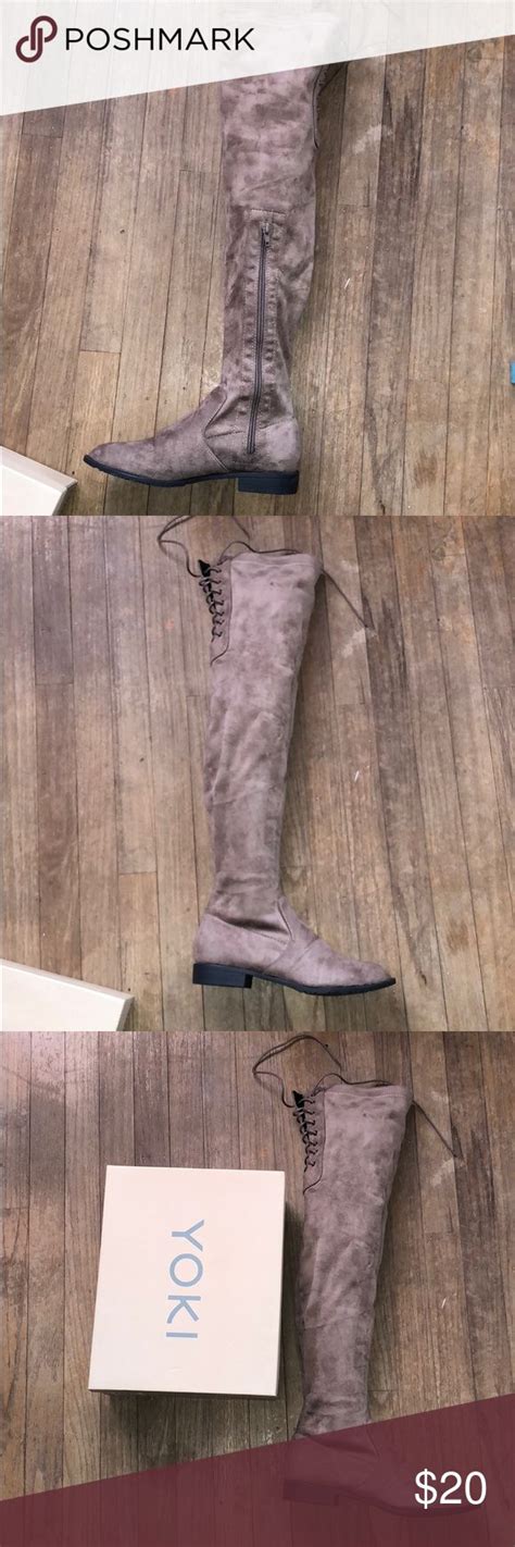 Yoki women’s knee high boots | Boots, Knee high boots, Knee high