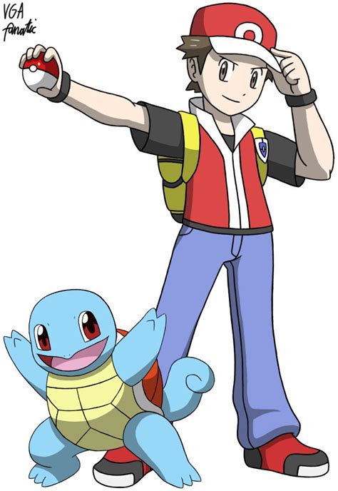 Pokemon Trainer Red by VGAfanatic on DeviantArt