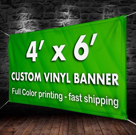 Custom Vinyl Banner Vinyl Banner Printing Full Color Vinyl | Etsy