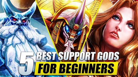 TOP 5 SUPPORTS FOR BEGINNERS - SMITE Beginner Tips & Tricks - YouTube