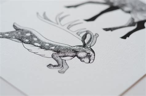 Stippling Animal Illustrations on Behance