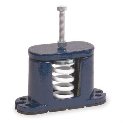 MASON Floor Mount Vibration Isolator, Spring, 940 to 1250 lb Capacity ...