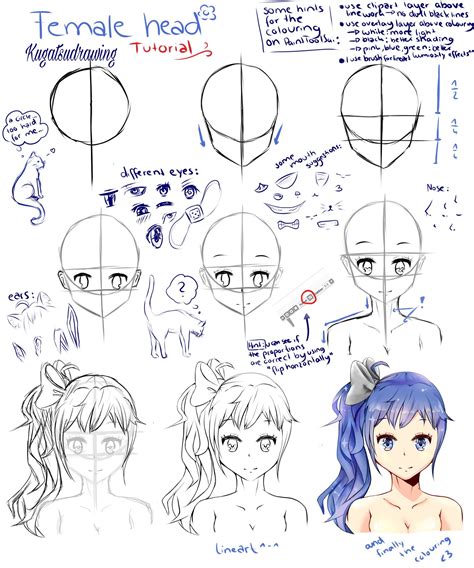 How To Draw Manga Heads - Salma Willis