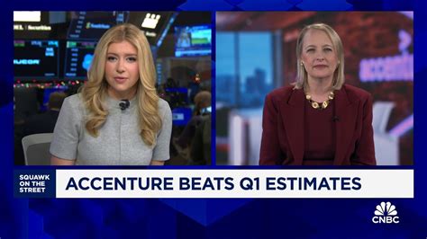 Accenture CEO: A real standout in Q1 was momentum in generative AI ...