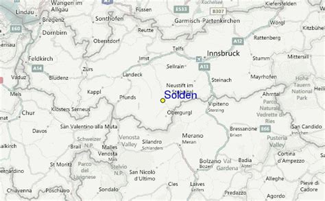 Solden Austria Map