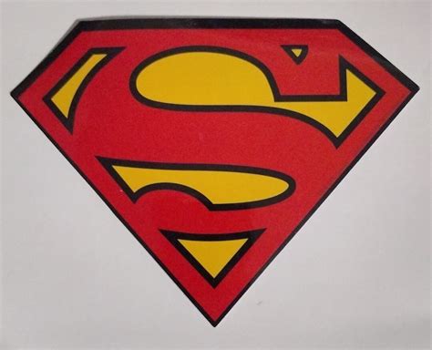 Superman Sticker Super Man High Quality Fast Shipping - Etsy