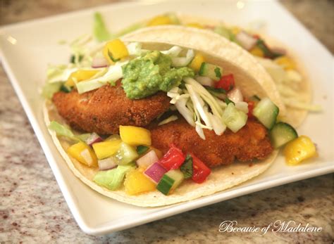 Because of Madalene: Wahoo Fish Tacos