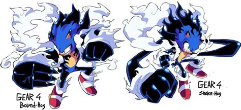 two images of sonic the hedgehog with different expressions